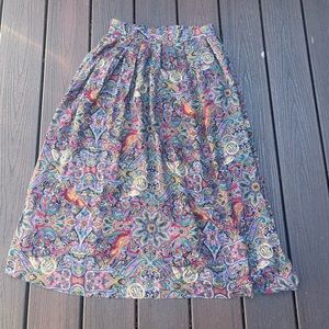vintage jos a bank pleated skirt